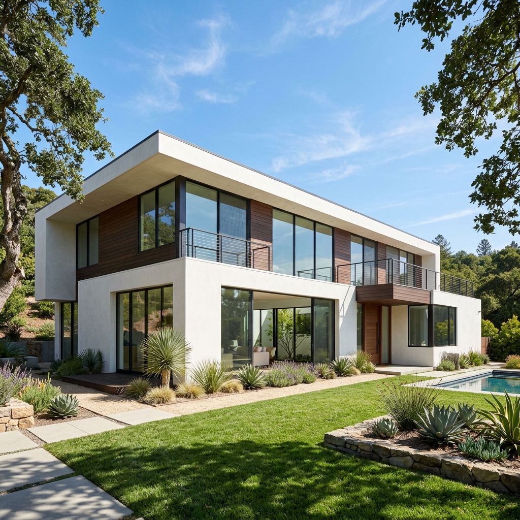 Hermosa casa moderna